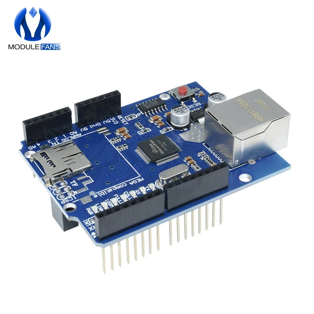 Щит UNO Ethernet wznet W5100 R3 Mega 2560 1280 328 плата разработки для Arduino Micro SD Card one|development board|uno