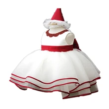 BBWOWLIN Baby Flower Girl Dresses for 0 2 Years Little Girls Kids Evening Gowns Birthday Party