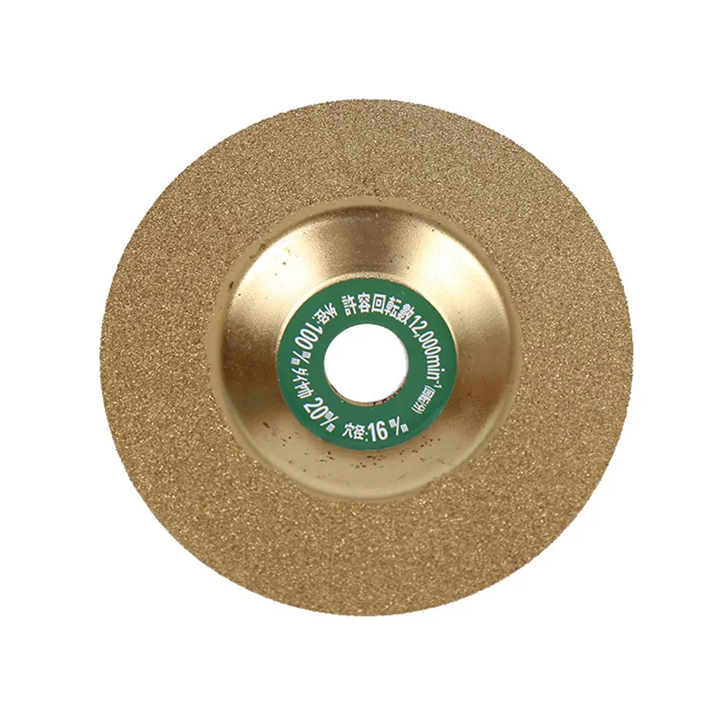 1 Pcs 100mm Diamond Saw Blades Disc Wheel Glass Ceramic Cutting Wheel