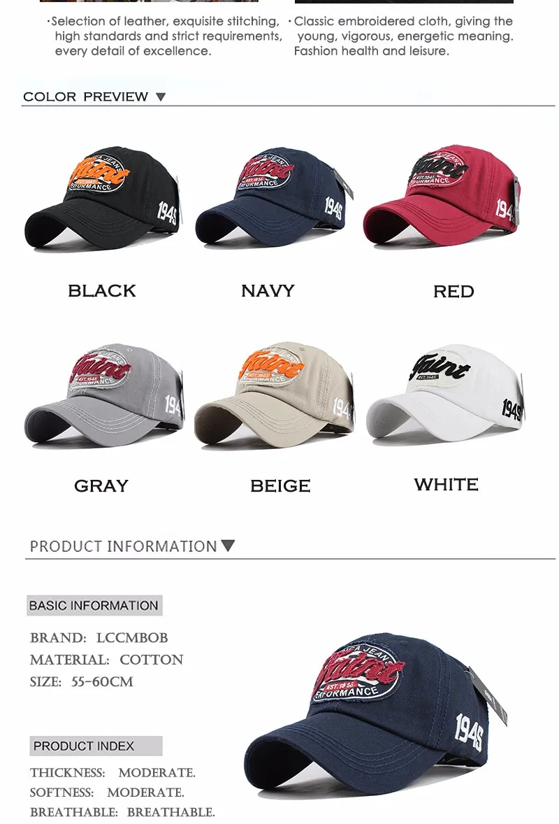 [FLB] бейсбольная кепка облегающая кепка бейсболка шапки шляпа Весенняя хлопковая Регулируемая Кепка для мужчин и женщин шляпа