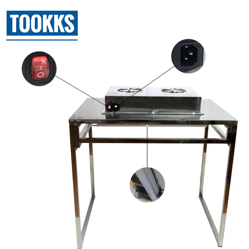 Us 162 36 18 Off Tbk Tbk 805 Dust Free Room Aluminum Work Bench With Anti Static Curtains Iron Workbench With Cleaning Room In Power Tool Sets From