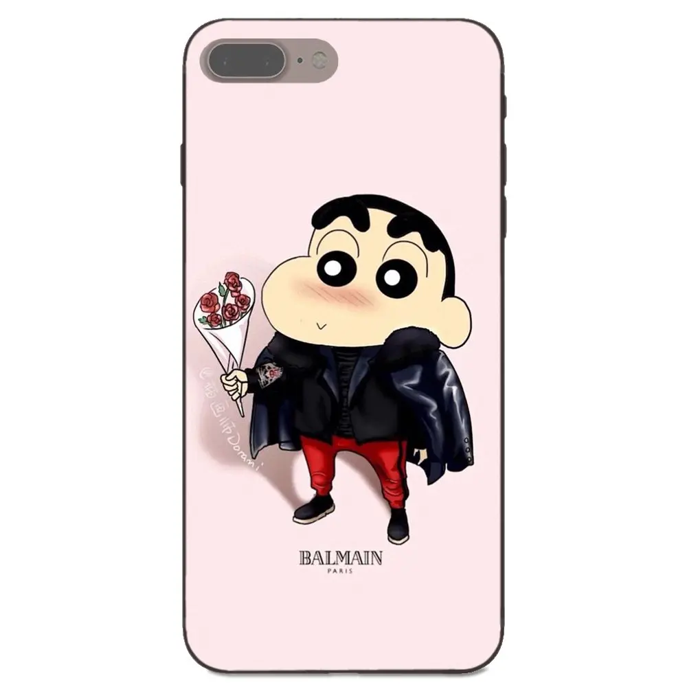 Мягкий защитный чехол с рисунком Crayon Shin Chan для Xiaomi Mi Mix Max Note 2 2S 3 5X6 8 SE A1 Play