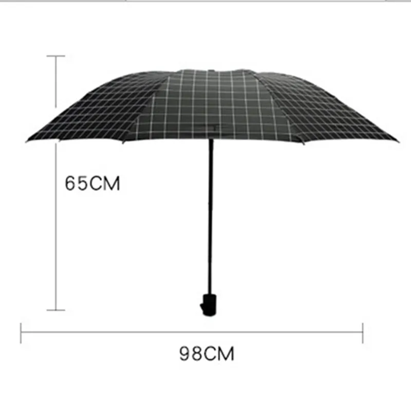 Горячие SalePlaid зонтик винил складной загар зонтик небольшой свежий Зонт Студент стильный и компактный платных зонтики