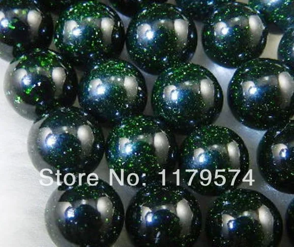 10mm Galaxy Staras Blue Sand Sun Sitara Loose Beads 15/"