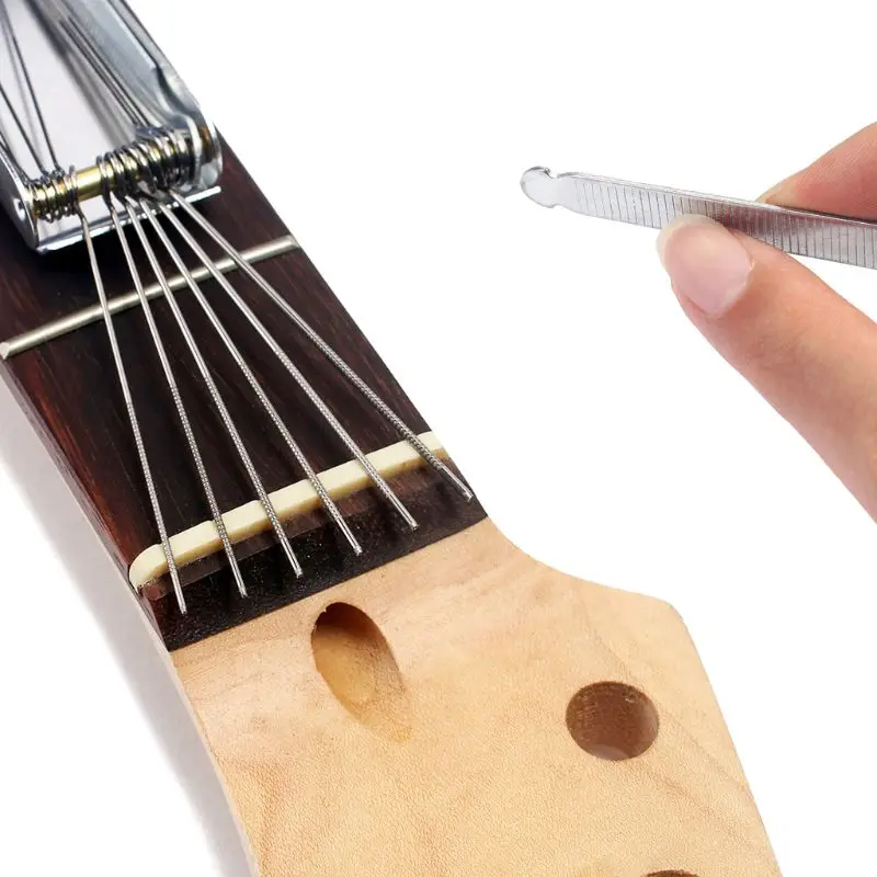 

Tool Mainten Clean Tool Kit String Organizer Ruler Gauge Measuring for Guitar Ukulele