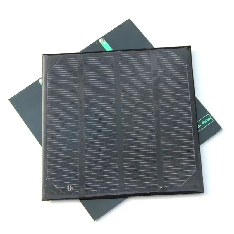 Buheshui 2 Вт 6 В Панели солнечные мини солнечных батарей DIY солнечной Зарядное устройство Системы для 3.7 В Батарея Monocrystaline смола 5 шт/ партия