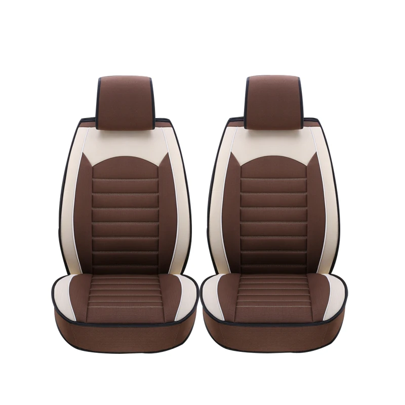 

2 pcs Leather car seat covers For Chrysler 300C 2016-2010 cruiser voyager300M Aspen Daytona car accessories styling