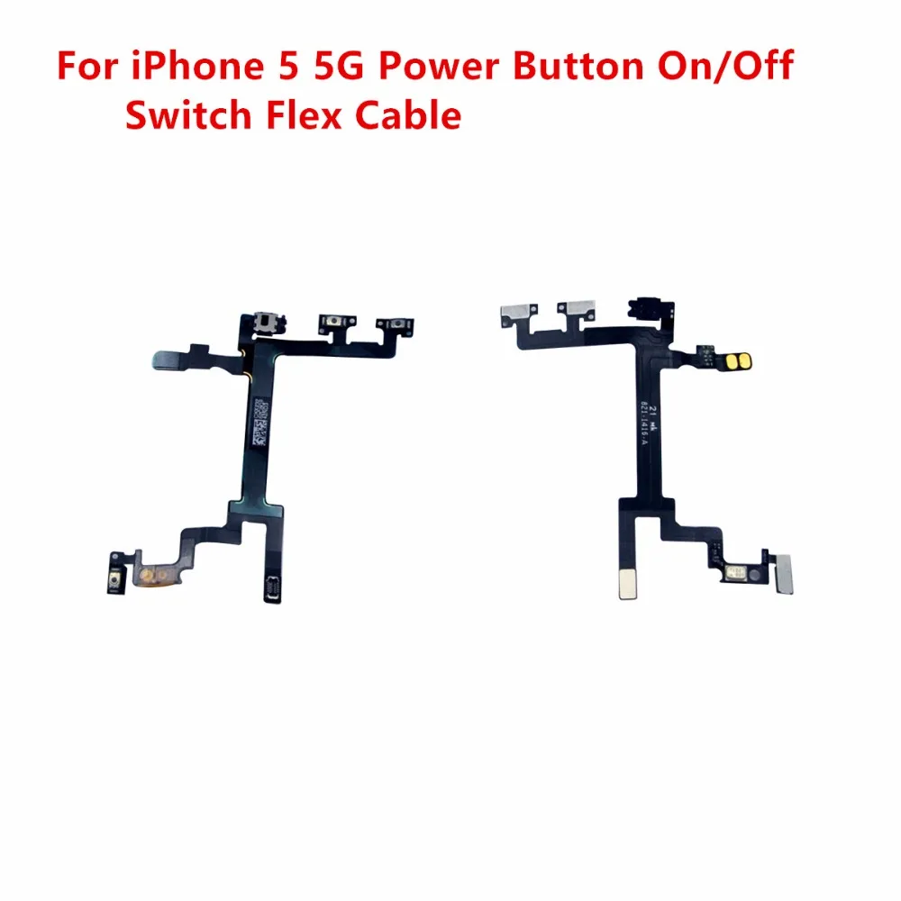 100% гарантия оригинальные запасные части для iPhone 5 5G кнопка включения/выключения