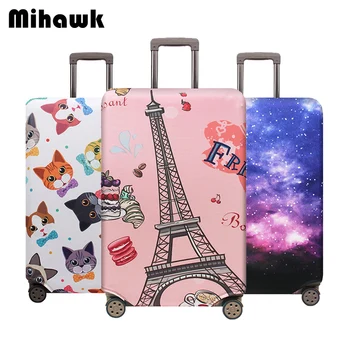 

Mihawk Unisex Travel Suitcase Protective Cover Trolley Thicker Dustproof Luggage Case Baggage Pouch Zipper Traveling Accessoires
