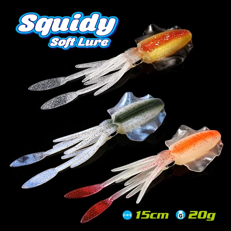 15 см/20 г твистер кондуктор silicone bait приманки силиконовые рыболовные Морская