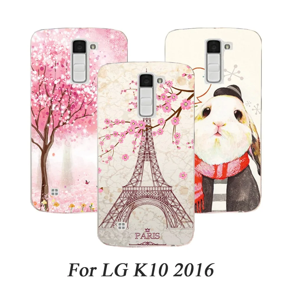 Чехол для Lg K10 LTE K420N K430 K430DS жесткий чехол с рисунком LG C40 C50 C70 C90 F60 F70 G Flex 2 E975