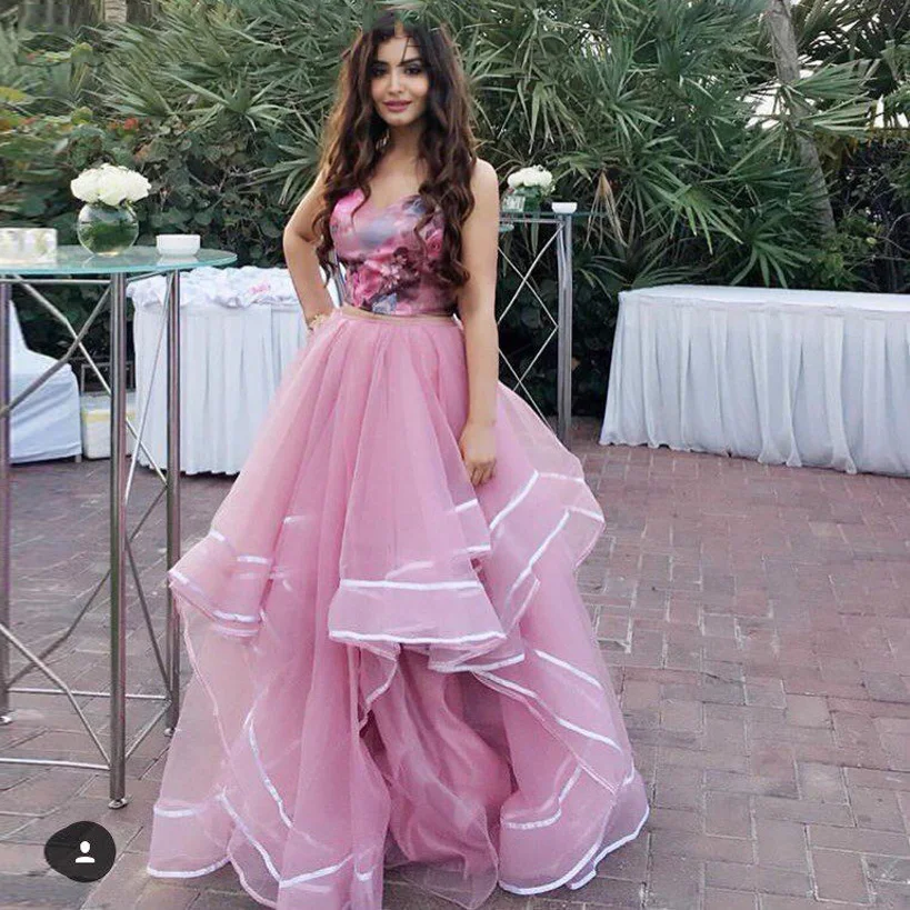 

High End Puffy Ruffle Organza With Tulle Ball Gowns For Women To Formal Party Custom Made Long Skirts Zipper Fashion Skirt 2017