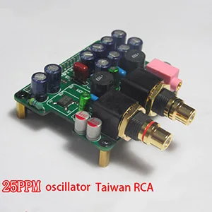 Raspberry pi2 pi3 B+ декодер DAC TDA1387 8 шт плата расширения ies интерфейс - Цвет: 25PPM Taiwan RCA