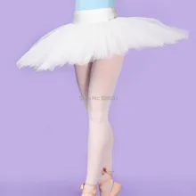 Розничная! балетная юбка-пачка для взрослых, 1/2 пачки для девочек, 8 слоев тюля, белый, черный, светло-фиолетовый, небесно-голубой, BT8923