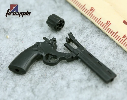 1:6 Cole Python 357 Revolver 4D Gun Model For 12\