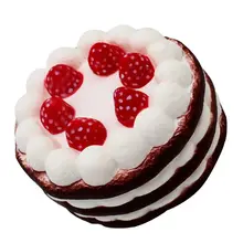 Горячая клубничный торт медленный подъем рождественские мягкие игрушки в виде тортов кофе