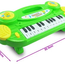 Музыкальное пианино с клавиатурой, детские игрушки для детей 0-1-2 лет, развивающая Развивающая игра для маленьких детей