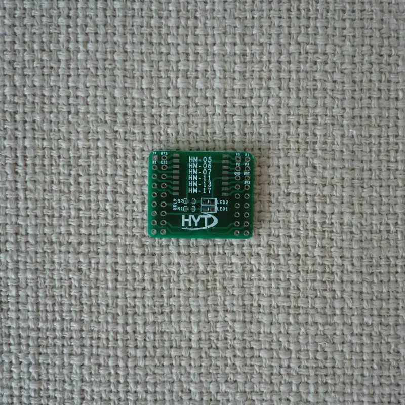 

1 pcs x Surface Mount to DIP Evaluation Board Base Plate for HM-10 HM-11 HM-12 HM-13 expansion board 2.4x2.9cm
