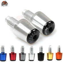 7/8 ''22 мм руль мотоцикла с ЧПУ рукоятка наконечники для ручки управления мотоциклом для Honda VFR800 FVTR1000F FIRESTORM CBF1000 CBR1100XX Дрозд