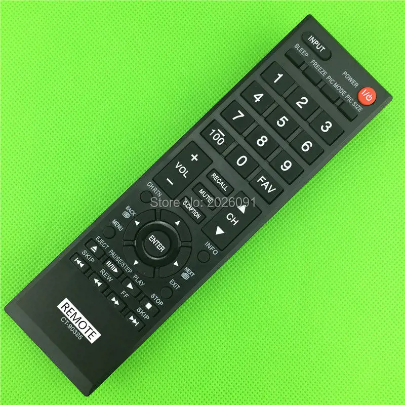 Пульт дистанционного управления для телевизора Toshiba TV CT-90325 32C100U1/2 32C110U 32DT1 32DT1U 32DT2U1