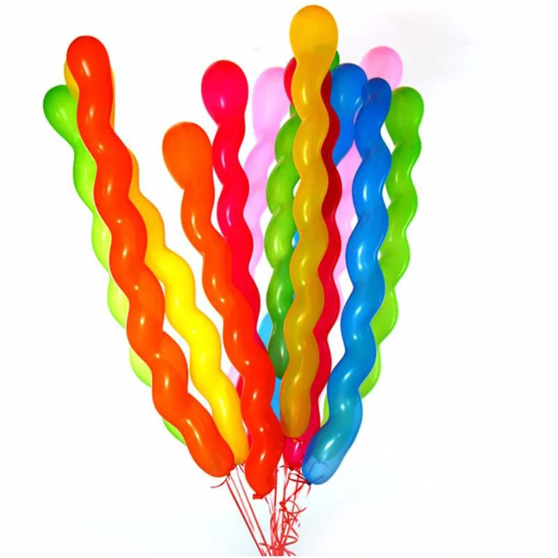 

20Pcs/Pack Spiral Balloon Party Event Supplies Wedding Christmas New Year Graduation Halloween party Festive decoration Supplies