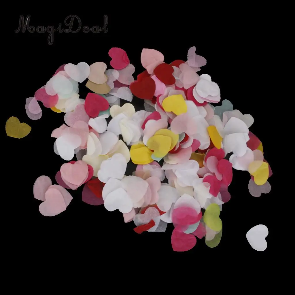 MagiDeal Cute Mini Paper Love Heart Confetti Wedding Engagement Party Decor 15g/Pack for Holiday Party Table Confetti Favors 