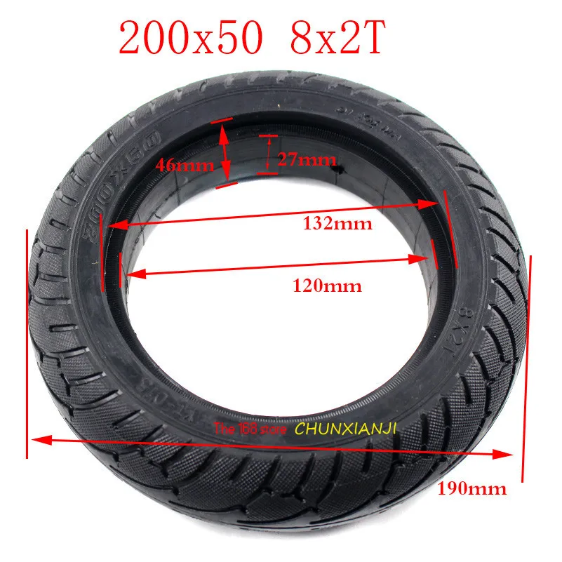 Высококачественная сплошная шина 200x50 8X2T 8 дюймов подходит для электрических