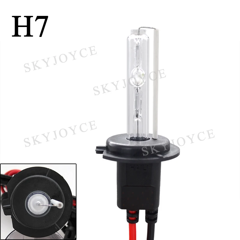 SKYJOYCE Premium 35W 55W Xenon HID Bulb 4300K 5000K 8000K 10000K 6000K 55W Xenon H1 H3 H11 HB3 HB4 9012 H7 Car Headlight Bulb  (27)