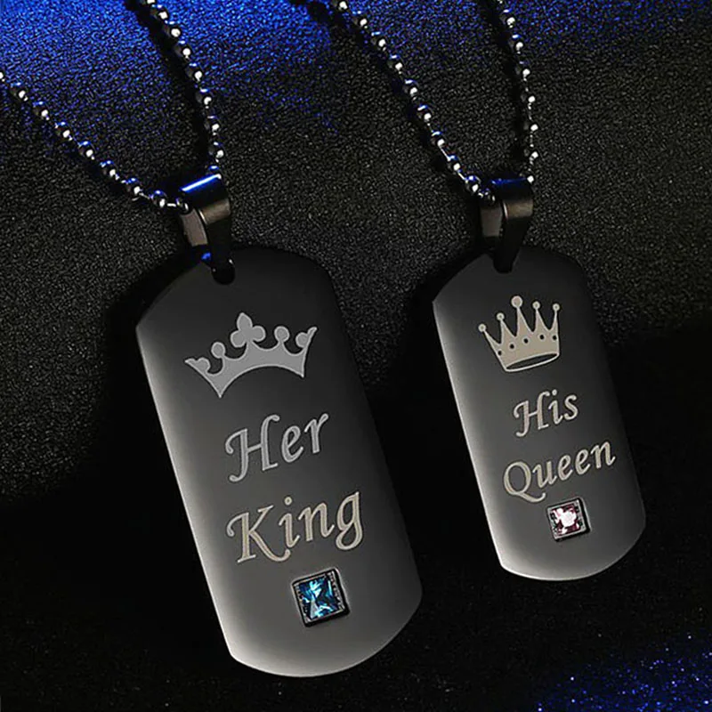 King and queen necklaces Clearance
