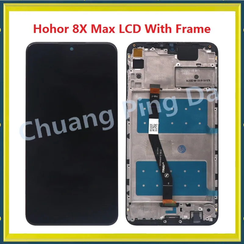 Huawei Honor 8X ЖК дисплей сенсорный экран дигитайзер JSN L22 L21 для HUAWEI Честь MAX Honor8X 8Xmax