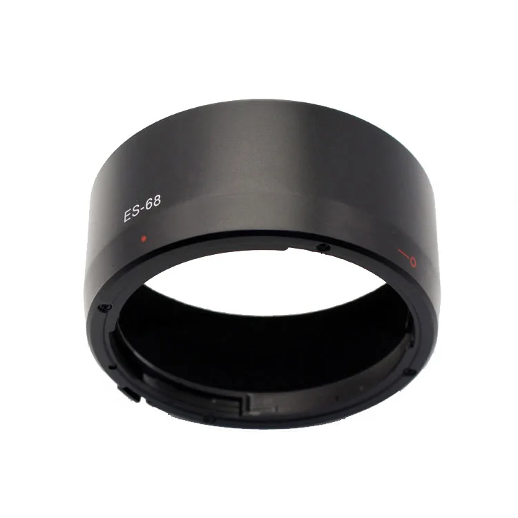 ES68 бленда объектива камеры 50 мм реверсивная камера Lente аксессуары для Canon EF f/1 8
