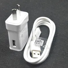 5V 2A micro USB data Sync Mobile phone Cable + Au plug Wall Charger For Samsung Galaxy S3 S4 NOTE 2 J2 J3 J5 J7 Free Shipping