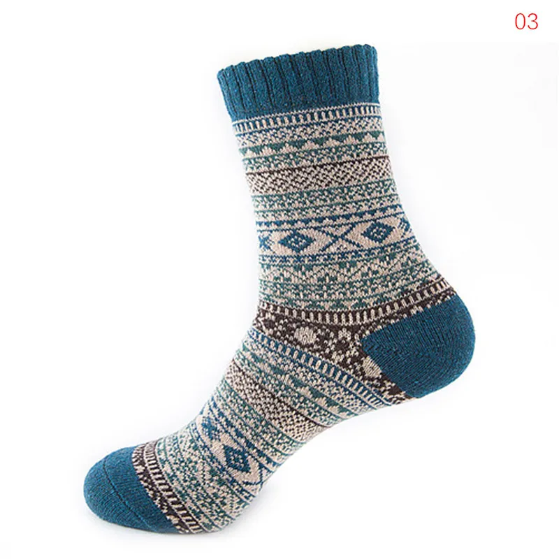 1 пара носков антибактериальные толстые зимние теплые мягкие носки одноцветные повседневные спортивные носки модный впитывающий пот носок в стиле ретро