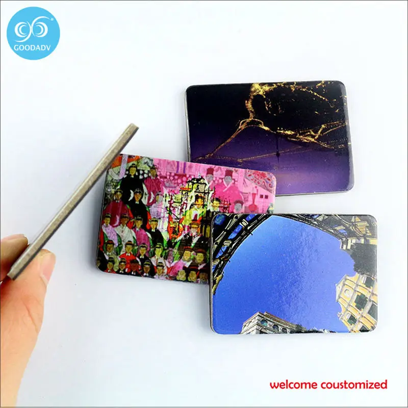 Fridge custom sticker paper cardboard fridge