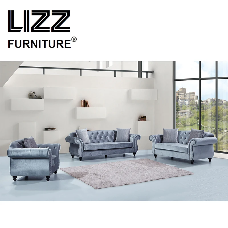 

Divani Furniture Casa Europe Style Couch Sectional Fabric Sofa Sets For Living Room