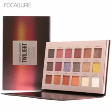 Тени для век с блестками Палитра Тени дымчатый макияж матовые и мерцающие тени для век поддон 18 цветов/комплект