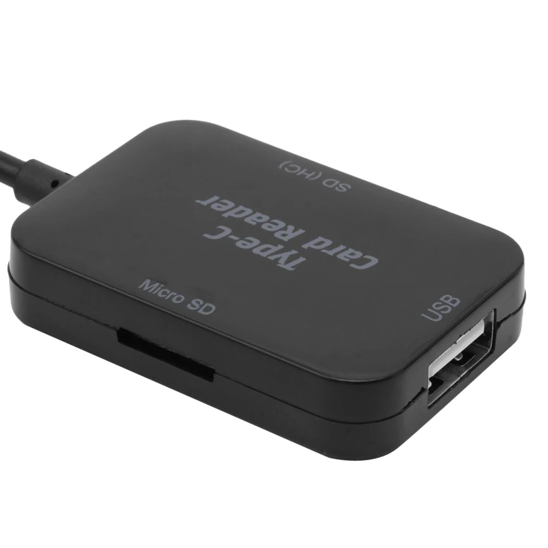 2019 Новый USB-C Тип C USB 2,0 концентратор SD памяти TF считыватель карт OTG адаптер для телефона ПК