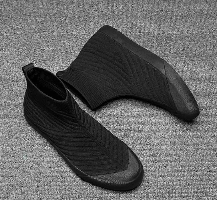 Maggie's Walker/Новое поступление; мужская повседневная обувь из сетчатого материала; модная эластичная парусиновая обувь на платформе; размеры 40-44