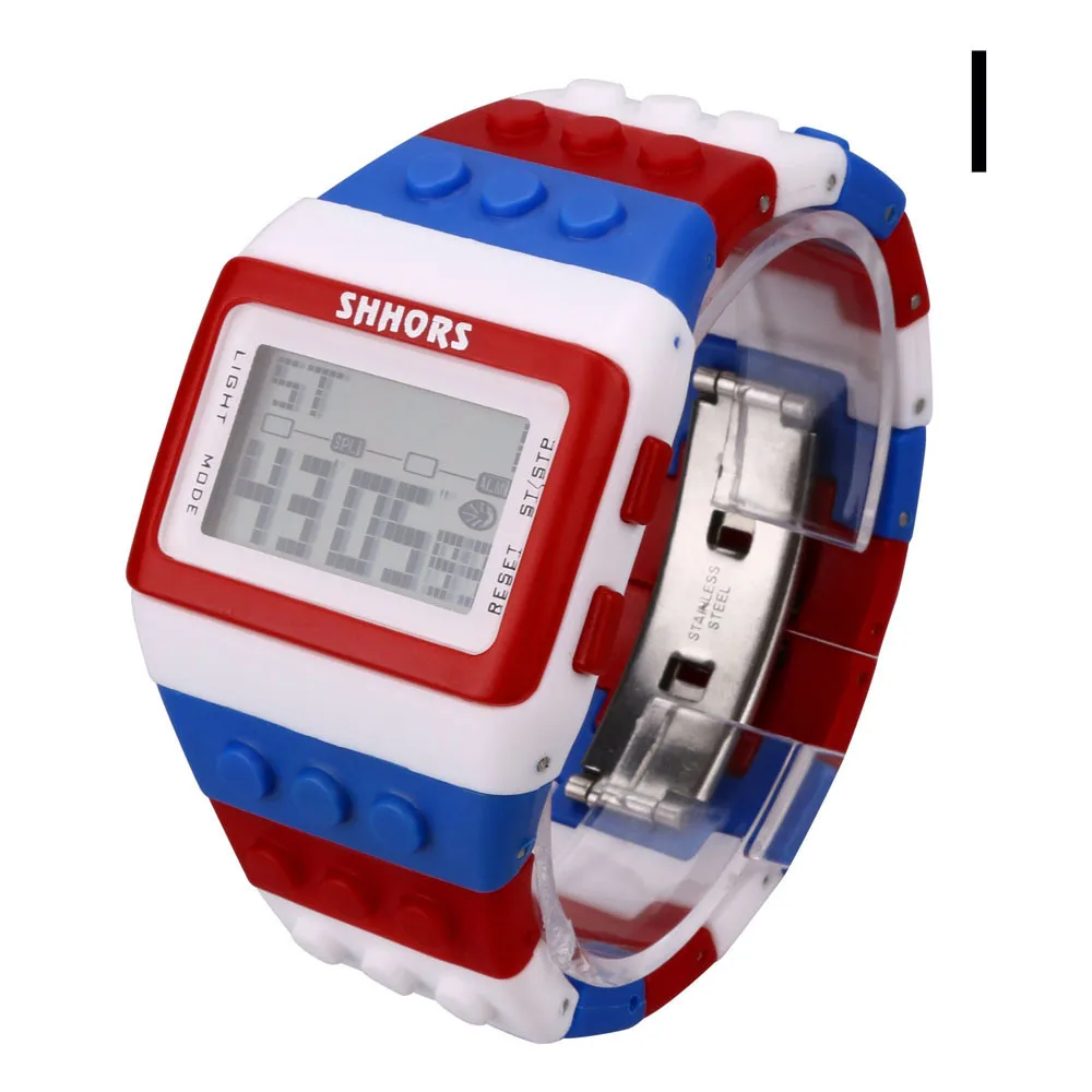 Горячие часы люксовый бренд Мужские SpoUnisex красочные цифровые наручные часы горячие модные креативные часы подарки электронный светодиодный