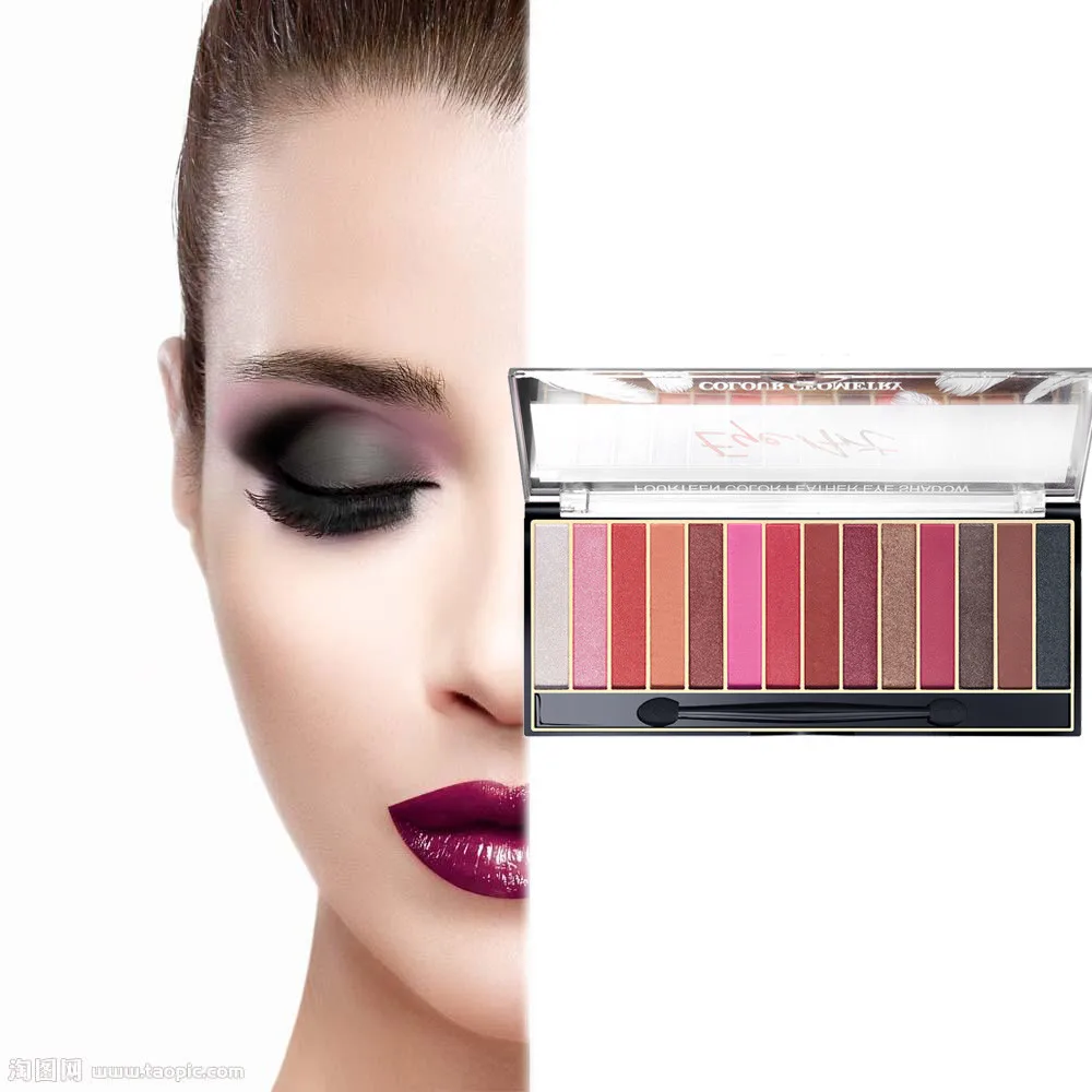 

Lameila 1 Set Of 14 Color Eyeshadow Matt Pearl Earth Color Eyeshadow Tray 0507MZH