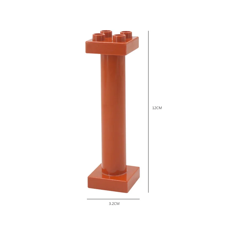 DIY Seesaw Building Blocks Bricks Accessories Home Furniture Sofa Bed Bath Compatible with Legoingly Duploe Toys for Children (35)