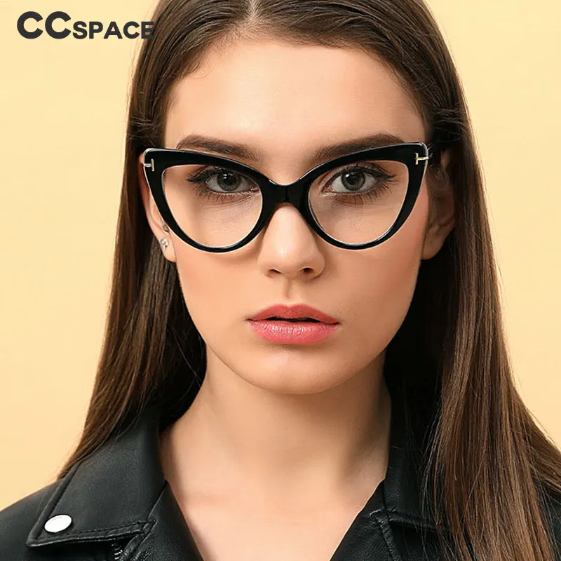 Women Cat Eye Glasses Frames Fashion Computer Glasses Trending Styles Optical Eyeglasses Frames Eyewear Frames Women Glasses Fashion Eyeglasses