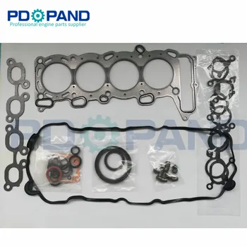 

SR20 SR20DE Engine Full Rebuild Gasket Set 10101-78E26 for Nissan 100 NX/Primera/Pulsar/Serena 1998cc With Valve Oil Seals
