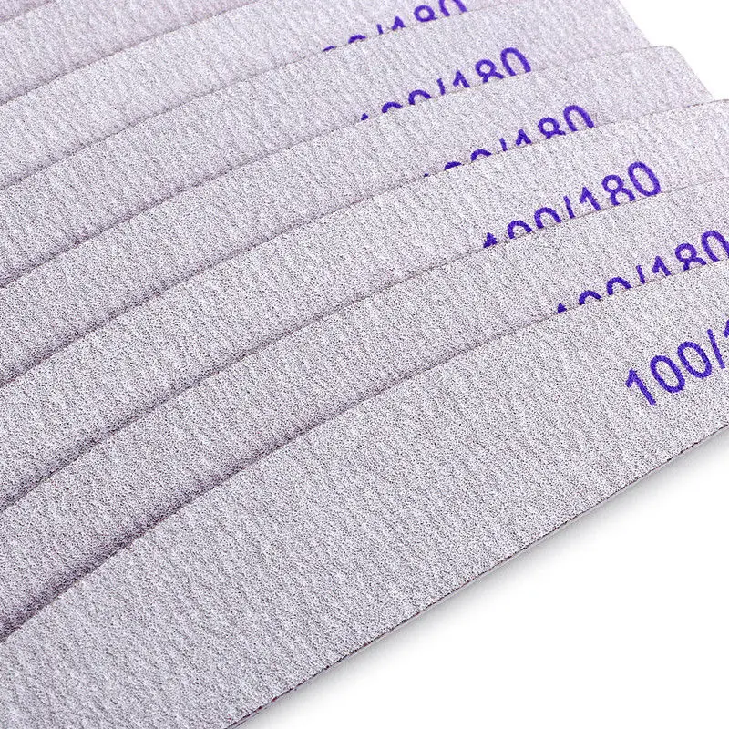 Lixa de Unhas Polidor de Ferramentas Lixar para Manicure Curva da Banana Cinza uv Gel Unha Polonês Arquivo Forma Art Ferramenta Ctc13 100x 100 - 180 5 Lixas e polidores de unha