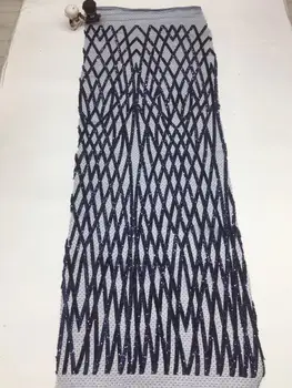 

best quality yaking-5.3101 embroidered African Tulle Lace Fabric African French Lace Fabric with embroidery