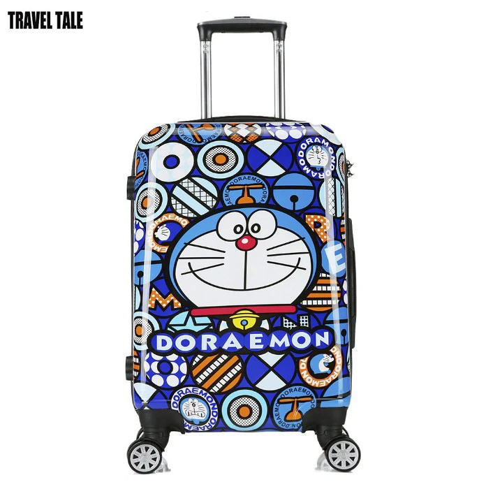 TRAVEL TALE 18"20"24" inch hard shell Doraemon trolley travel bag kids