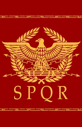 Ионин 90*150 см SPQR Римская империя Сенат и люди Рима флаг - Цвет: F