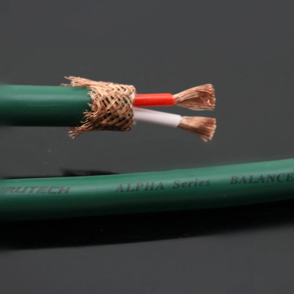 Pair Furutech FA-220 PCOCC CD interconnect audio cable Rhodium-plated XLR Plug