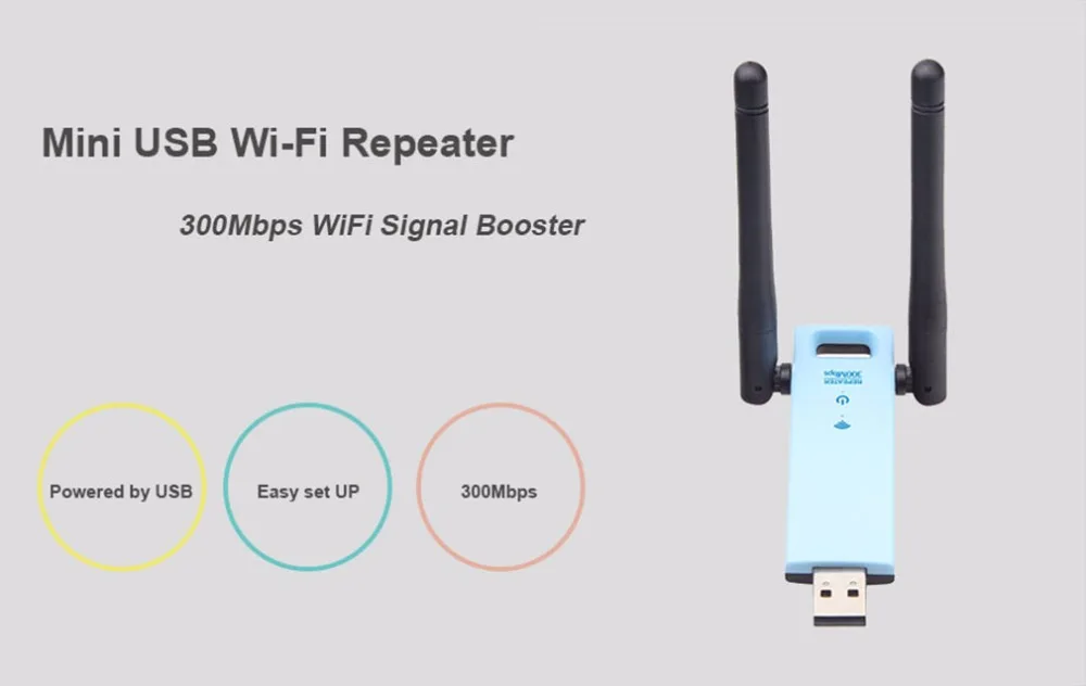 Дизайн мини USB wi fi ретранслятор 300 Мбит/с беспроводной расширитель Усилитель сигнала Усилитель Питание от USB порта