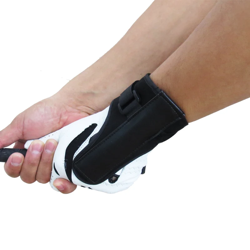 Golf Practice Tool Swing Gesture Alignment Training Aid Wrist Protection Support Band Braces |